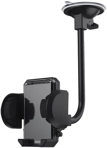 hama Kfz-Halterung Set Multi - für Lüftung und Scheibe, 360° drehbar für sicheres Smartphone-Handling im Auto