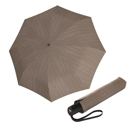Knirps® Taschenregenschirm Medium Duomatic Fountain - Taschenschirm mit automatischem Öffnen und Schließen, windkanal getestet und wasserabweisend – ideal für unterwegs und schützt zuverlässig vor Wind und Wetter.