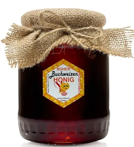 ROHER HONIG direkt vom Imker aus Polen - 20 x 1,1kg Buchweizen - Brotaufstriche: Roh, natürlich und gesund, dieser Buchweizenhonig ist ein wahres Antioxidans und ideal für eine gesunde Ernährung.
