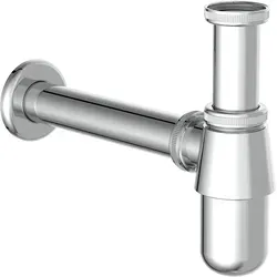 Siphon in Chromfarben