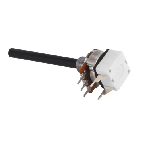 Mono-Potentiometer mit Schalter & 6mm-Achse | 10K 20% Linear 0,4W | 90° Print