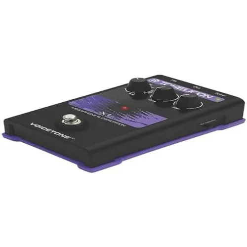 TC Helicon VOICETONE X1 - Dramatische Vocal-Effekte - Effektgeräte & Signalprozessoren mit 3 Megaphone- und 2 Distortion-Effekten für einzigartigen Stimmeneinsatz in bester TC Soundqualität.