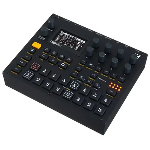 Elektron Digitakt II Drummachine - Modularer DJ-Controller, bietet leistungsstarke Sampling-Funktionen und kreative Möglichkeiten für Live-Performances.