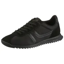 BOSS ORANGE Zayn_Lowp Sneaker im Retro-Look schwarz 44 EU - Modischer Halbschuh in Größe 44, aus hochwertigem Materialmix. Ideal für den sportlichen Alltag, bietet Komfort und Stil in einem.