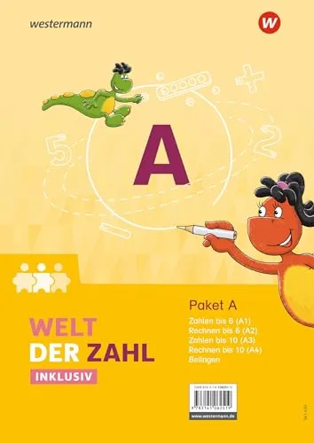Welt der Zahl Inklusiv - Ausgabe 2021: Inklusionspaket A - Schulbücher für inklusive Bildung, umfassende Materialien für individuelle Förderung in der Mathematik.