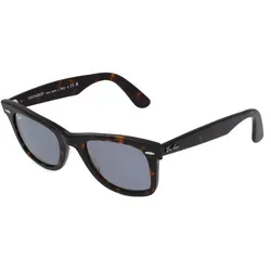 Ray-Ban RB2140 Unisex-Sonnenbrille - Stilvolles Design mit braunem Acetat-Gestell - Sportbrillen | Hochwertige Ray-Ban Sonnenbrille mit robustem Acetat-Gestell und grauen Gläsern für optimalen UV-Schutz und trendigen Look.