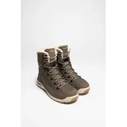 Lowa Renegade EVO ICE GTX Ws - Damen Winterstiefel Stein/Champagner, 42.5 EU - Wanderschuhe für Damen, wasserdicht mit GORE-TEX-Futter und spezieller VIBRAM EVO-ICETREK Laufsohle für optimalen Halt und Wärme.