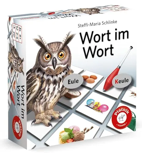 Piatnik 674693 - Wort im Wort - das ganz besondere Spiel mit dem gewissen Pfiff für alle Memofans!