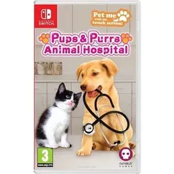Pups & Purrs: Animal Hospital NSW - Spiele für Nintendo Switch, erlebe den Untersuchungsmodus und behandle 18 verschiedene Hunde- und Katzenrassen mit über 184 Outfits und 40 Frisuren!