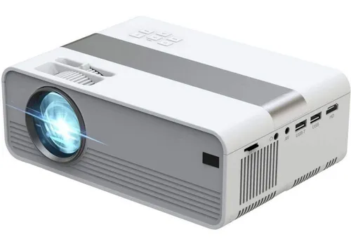 Technaxx Mini-LED HD Beamer TX-127 - HD Mini-Projektor mit Multimedia-Player, 27 bis 150 Zoll Projektionsgröße, 40.000 Stunden LED-Lebensdauer und integrierter 3W Lautsprecher
