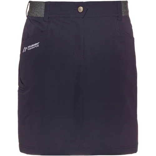 Maier Sports Damen Wanderrock Norit Skortin W - Technischer Wanderrock mit integrierter Innenhose für höchsten Tragekomfort und optimale Bewegungsfreiheit, ideal für lange Touren.