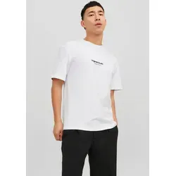 Jack & Jones Rundhalsshirt JORVESTERBRO TEE SS CREW NECK NOOS weiß M (50)