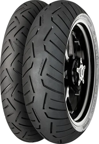Continental ContiRoadAttack 3 CR Vorderradreifen 110/80 R18 - Hochleistungsreifen für Classic Endurance Racing, optimierter Grip und verbesserte Nässeperformance durch innovatives Profildesign.