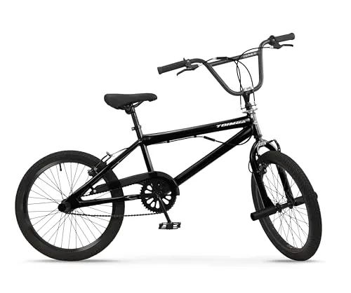 TOIMSA Rower BMX 20 Full Black 549 - Freestyle BMX Rad mit robustem Design und ideal für Tricks und Stunts in der Stadt.