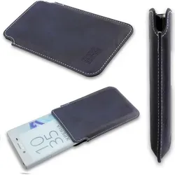 caseroxx Business-Line Etui für Sony Xperia X Compact, Tasche (Business-Line Etui) - Schwarz