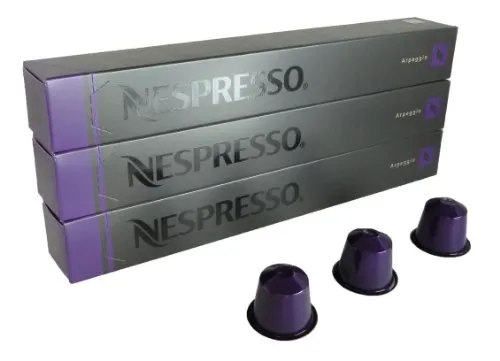 Nespresso Arpeggio, 3 Stangen à 10 Kapseln, 30 Kapseln