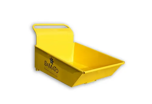 BAMATO Motorschubkarre MTR300MU - Stabile Metallmulde für BAMATO Raupendumper MTR-300, MTR-300G und MTR-300H. Einfache Montage dank passgenauer Aufnahmepunkte – ideal für vielseitige Anwendungen.