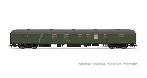 Electrotren Postwagen DGDC 3000, grün, RENFE Epoche III HE4022