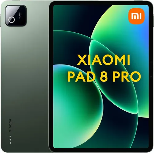 Xiaomi Pad 8 Pro 12GB 512GB Grün Tablet – Neu und OVP - Leistungsstarkes Tablet mit 12 GB RAM und 512 GB Speicher. Ideal für multitasking und Entertainment. Inklusive schnellem Ladegerät und 2 Jahren Herstellergarantie.