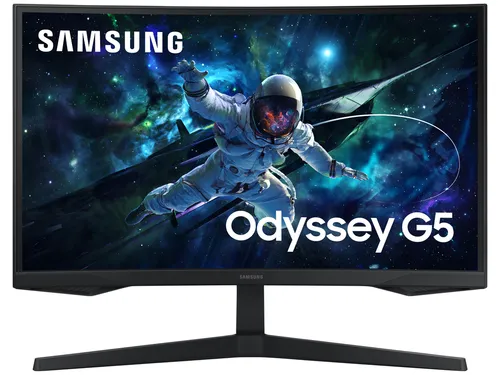 Samsung Odyssey S27CG552EU - 27" Dual WQHD LED Monitor, beeindruckende 2560 x 1440 Pixel für ein erstklassiges Gaming-Erlebnis