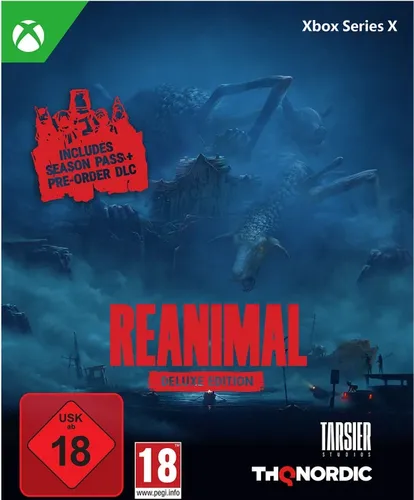 THQ Nordic Reanimal - Deluxe Edition für Xbox Series X - Erlebe das Koop-Horror-Adventure mit packender Atmosphäre und fesselnden Rätseln. Schlage dich gemeinsam mit deinem Partner durch eine düstere Welt voller Geheimnisse und Monster.