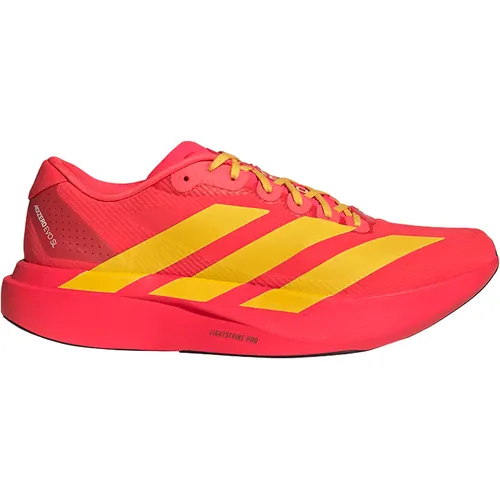 ADIDAS Herren Laufschuhe Adizero EVO SL – Schnelligkeit und Vielseitigkeit - Der Adizero EVO SL Schuh bietet ultraleichte Konstruktion für dynamische Bewegungen. Mit atmungsaktivem Obermaterial und sicherem Sitz ideal für Training und Wettkampf. Perfekt für neue persönliche Rekorde!