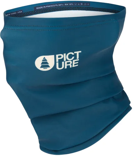 PICTURE NECKWARMER 2026 deep water - Der PICTURE NECKWARMER 2026 deep water ist ideal für kalte Wintertage. Einfach anzuziehen und mit flexibler Technologie, sorgt er für optimalen Komfort bei jedem Abenteuer.