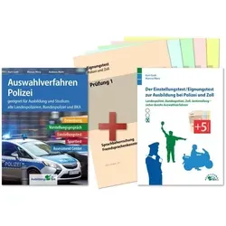 Auswahlverfahren und Einstellungstest Polizei – alles in einem Paket: Bewerbung, Vorstellungsgespräch, Eignungstest, Sporttest, Assessment Center | Geeignet für alle Laufbahnen!