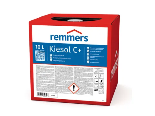 Remmers Kiesol C+ 10 L - Silancreme für Keller- und Mauerabdichtung - Wassersprudler, 10 L Silancreme für effektive Kellerabdichtung, schützt vor Feuchtigkeit und sorgt für langanhaltenden Schutz.