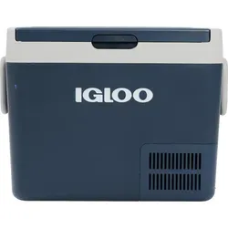 Igloo ICF40 Kompressor-Kühlbox 39 Liter - Blau mit Tragegriff - Praktische Kompressor-Kühlbox für Camping und Outdoor-Aktivitäten. Mit 39 Litern Volumen und Innenbeleuchtung ideal für die Aufbewahrung von Lebensmitteln und Getränken.
