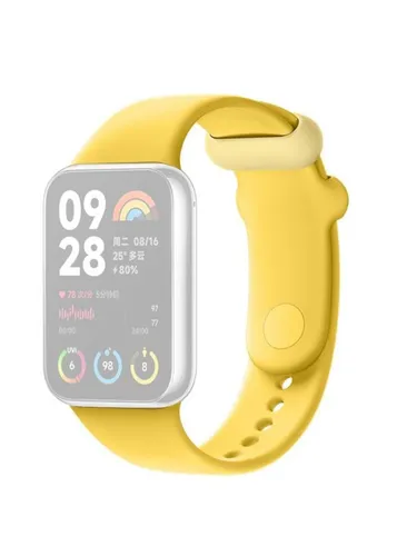 Xiaomi Smart Band 9 Pro/8 Pro TPU Quick Release Strap - Zitronengelb - Stylisches TPU-Armband in Zitronengelb für Xiaomi Smart Band 8 Pro. Mit Schnellverschluss und anpassbarem Umfang von 135-205 mm bietet es optimalen Tragekomfort und setzt modische Akzente bei sportlichen Aktivitäten.