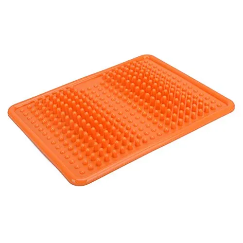 Holspe Fußmassage Mat, Akupressurmassagematte zum Schmerz- und Stressabbau, Fußreflexzonenmassagematte,Ihren Schlaf zu verbessern und Sich wohl zu fühlen