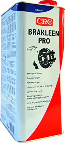 CRC 32787-AA BRAKLEEN PRO Bremsenreiniger - Hochleistungs-Bremsenreiniger für eine gründliche Reinigung. Ideal für die Kfz-Werkstatt und den professionellen Einsatz, entfernt effektiv Bremsstaub und Ölreste.
