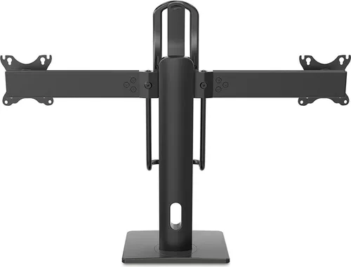 PureMounts® Monitor-Halterung für Zwei Bildschirme - Arme für Computermonitore, ergonomisch und vollbeweglich mit stufenloser Höhenverstellung für optimale Anpassung an Ihre Bedürfnisse.