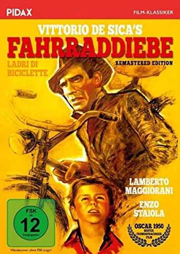 Fahrraddiebe - Remastered Edition (Ladri di biciclette) / Preisgekröntes Meisterwerk von Vittorio de Sica (Pidax Film-Klassiker)
