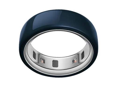 OURA Ring 4 Ceramic Größe 14 - Smart Health Tracker - Smart Ring in elegant Midnight-Design, bietet präzise Gesundheits-Tracking-Funktionen und hilft Ihnen, Ihre Fitnessziele zu erreichen.