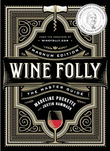 Wine Folly: Magnum Edition - Master Guide von Madeline Puckette - Hardcover Ratgeber über Weine, ideal für Weinliebhaber und bietet umfassendes Wissen zu verschiedenen Weinsorten.