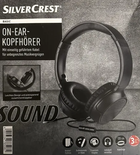 Kopfhörer On Ear Bügelkopfhörer kabelgebunden 3,5mm Headset