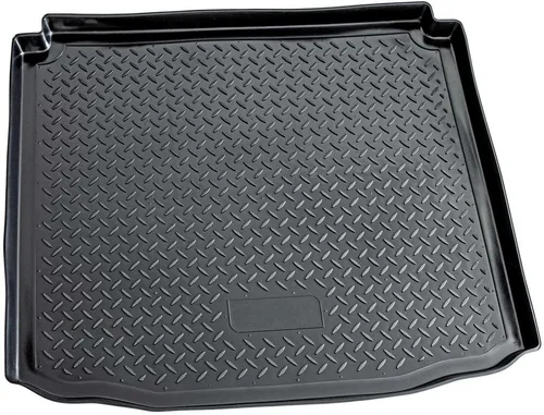 RECAMBO Kofferraumwanne für Peugeot 407 Limousine, 2004-2010, für Peugeot 407, 100% passgenaue Antirutschmatte, Kofferraum Schutzmatte, Gummimatte