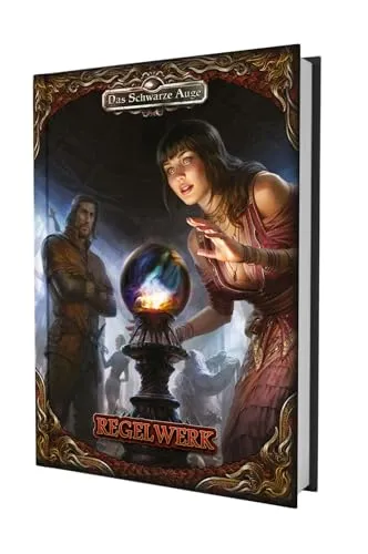 DSA5 - Das Schwarze Auge Regelwerk (Hardcover): 5. Edition - Historische Fantasy, umfassendes Regelwerk für epische Abenteuer im DSA-Universum, ideal für Rollenspiel-Fans.