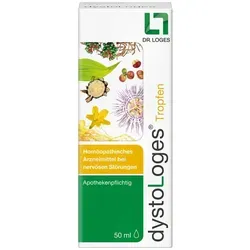 Dystologes 50 ML - Homöopathisches Arzneimittel gegen nervöse Störungen, ideal zur Linderung von Stress und Unruhe. Mit 20 Vol.-% Alkohol, geeignet für Erwachsene und Jugendliche ab 12 Jahren.