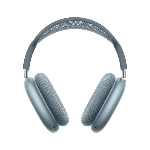 Apple AirPods Max - Kabellose Over-Ear Kopfhörer mit aktiver Geräuschunterdrückung, personalisiertem 3D Audio und USB-C Ladecase in Blau