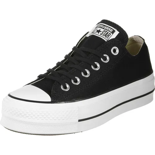 Converse CTAS LIFT OX Sneaker Damen Schwarz Größe 36,5 - Damen Sneaker in Schwarz, Größe 36,5, mit stylisher Lift-Sohle für zusätzlichen Komfort und trendy Look.