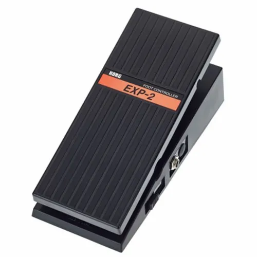 Korg EXP-2 Expression/Volume Pedal - Audio-Controller mit kombiniertem Volume- und Expression-Pedal für präzise Klangsteuerung bei Keyboard-Performances.