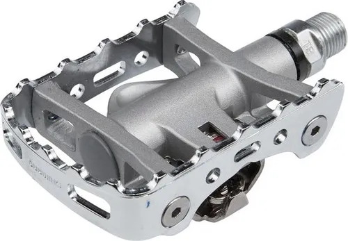 Shimano Klick- / Plattformpedale PD-M324 - Fahrradpedale mit dualer Funktion: Klick- und Plattformsystem für vielseitigen Einsatz, ideal für Pendler und Freizeitfahrer.