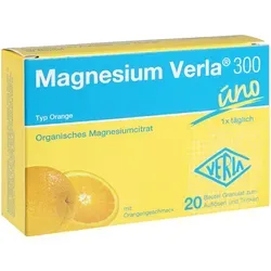 MAGNESIUM VERLA 300 Orange Granulat 20 St.