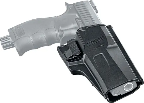 Umarex T4E Polymer Paddle Holster für HDP cal.50 - Robustes Polymer Holster, ideal für den sicheren Transport von HDP cal.50, perfekt für den Einsatz im Outdoor-Bereich.