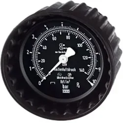 Manometer 0-12 bar/170 psi, ø 80mm - Präzise Messung für Handreifenfüllmesser - Druckluftzubehör: Manometer mit einem Messbereich von 0-12 bar/170 psi, ø 80 mm, ideal für präzise Reifenfüllungen und einfache Handhabung.