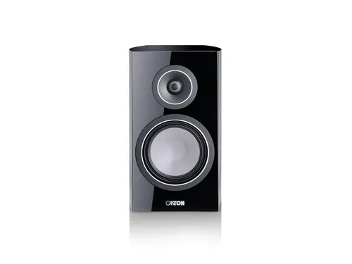 Canton Vento 30 Regallautsprecher schwarz "high gloss" - Premium 2-Wege Bassreflexlautsprecher mit Titanium-Graphit Technologie für kraftvollen Klang und elegantes Design, ideal für Stereo- und Heimkinoanwendungen.