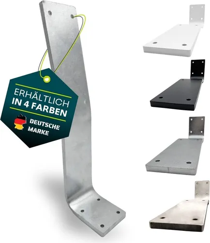 Yourkon Rückenlehnenhalter Massiver Stahl Verzinkt 2 Stück